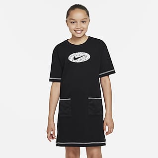 Nike Sportswear Icon Clash 大童（女孩）针织连衣裙