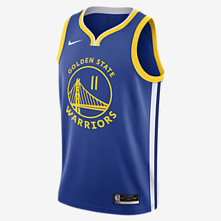 2020 赛季金州勇士队 (Klay Thompson) Icon Edition Nike NBA Swingman Jersey 男子球衣