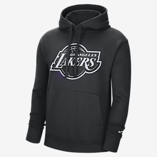 Los Angeles Lakers Felpa pullover in fleece con cappuccio Nike NBA - Uomo