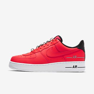 red nike shoes men