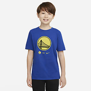 Golden State Warriors Nike Dri-FIT NBA-T-shirt til større børn