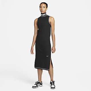Nike Sportswear Vestido de cuello alto sin mangas para mujer