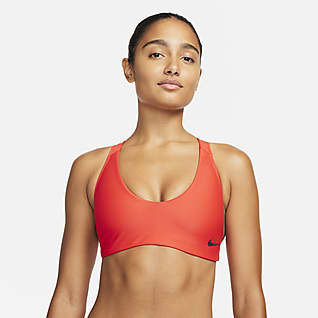 Nike Hydralock Fusion Top de bikini con espalda en Y para mujer