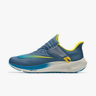 Nike Air Zoom Pegasus FlyEase By You Мужская обувь для бега по шоссе с индивидуальным дизайном