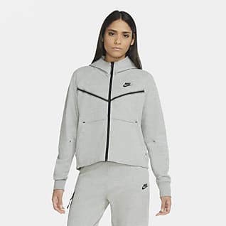 Nike Sportswear Tech Fleece Windrunner Hettejakke til dame