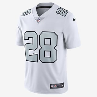 white raiders jersey