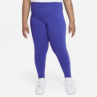 Nike Sportswear Icon Clash Essential Older Kids' (Girls') Mid-Rise Leggings (Extended Size)