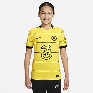 Chelsea F.C. 2021/22 Stadium Away Older Kids' Football Shirt