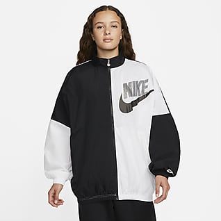 Nike Sportswear Dansjacka i vävt material för kvinnor