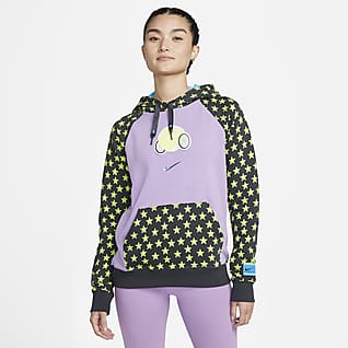 Nike Sportswear Essential x Doernbecher Freestyle de Maylee Sudadera con gorro sin cierre de tejido Fleece para mujer
