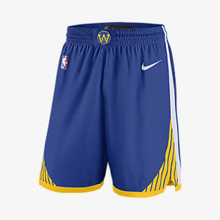 Golden State Warriors Icon Edition Nike NBA Swingman Shorts für Herren