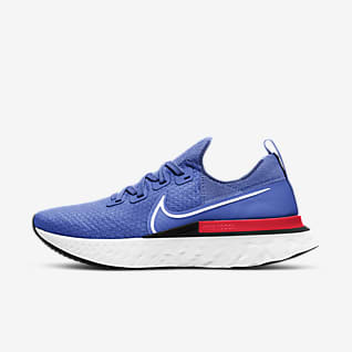 blue and white sneakers nike