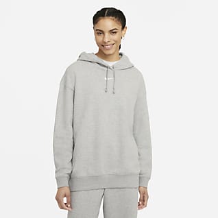 Nike Sportswear Essential Collection Sweat à capuche oversize en tissu Fleece pour Femme