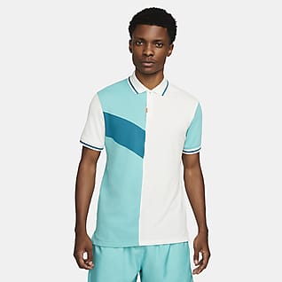 The Nike Polo Ανδρική μπλούζα πόλο με χρωματικές αντιθέσεις και στενή εφαρμογή