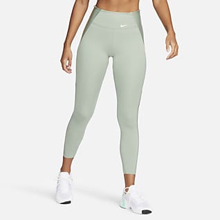 Nike Dri-FIT One Luxe Icon Clash Leggings estampados de 7/8 de tiro medio para mujer