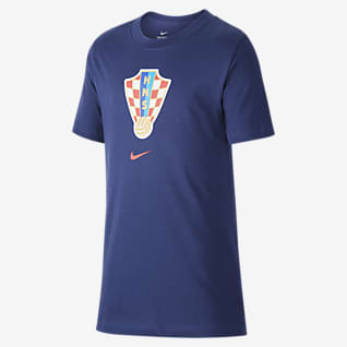 Croatia Older Kids' Football T-Shirt