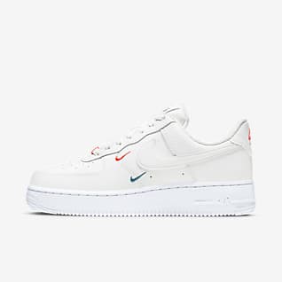 nike air force mid women's white
