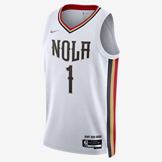 New Orleans Pelicans City Edition Nike Dri-FIT NBA Swingman-trøje