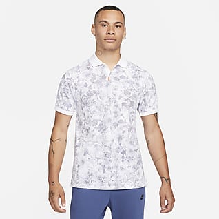 Das Nike Polo Poloshirt mit Print und schmaler Passform für Herren