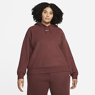 Nike Sportswear Essentials Women's Plush Hoodie (Plus Size)