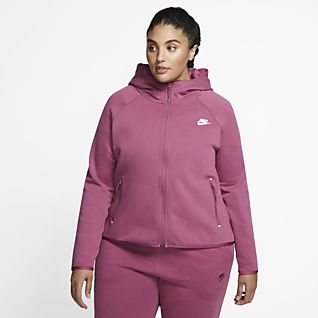Gynaikes Tech Fleece Tzaket Amanika Mpoyfan Nike Gr