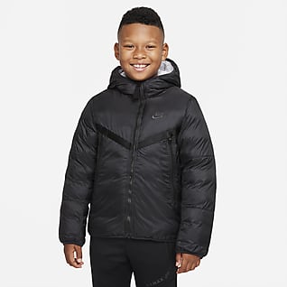 Nike Sportswear Therma-FIT Big Kids' Synthetic Fill Windrunner Jacket