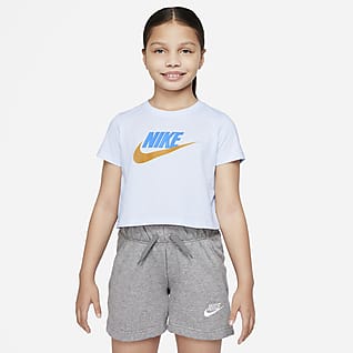 Nike Sportswear Укороченная футболка для девочек школьного возраста