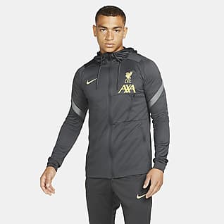 Liverpool FC Strike Мужская трикотажная футбольная куртка Nike Dri-FIT