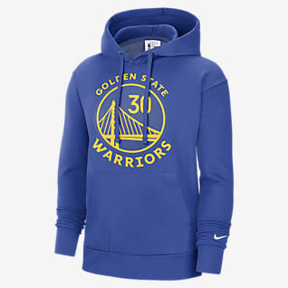 Golden State Warriors Essential Sudadera con capucha de tejido Fleece Nike de la NBA - Hombre