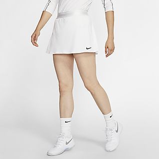 nike womens white tennis skirt