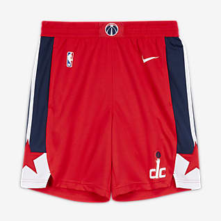 Washington Wizards Icon Edition Nike NBA Swingman-shorts för män