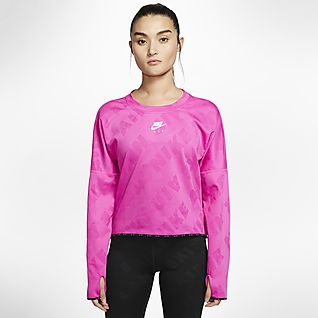 air running t-shirt in pink