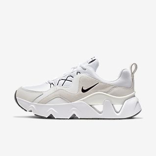 ladies white nike trainers