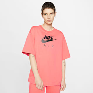 Damen Rot Tops & T-Shirts. Nike DE