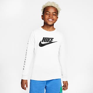 Para Nino Manga Larga Camisas Nike Es