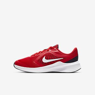 nike red running shoes