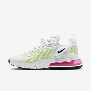 nike air max 270 react women's pink and black