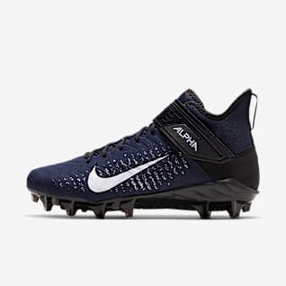 blue nike football shoes