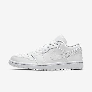 nike all white shoes