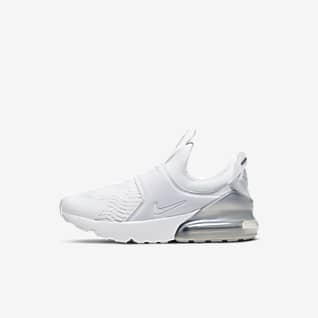 all white nike shows
