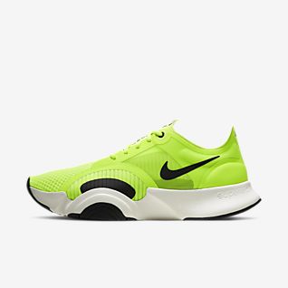 yellow green nike shoes