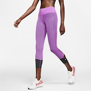 purple nike leggings