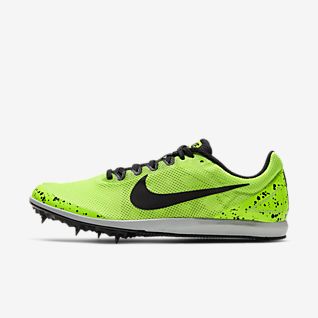 neon track spikes