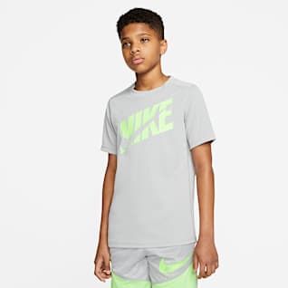 lime green and pink nike shirt