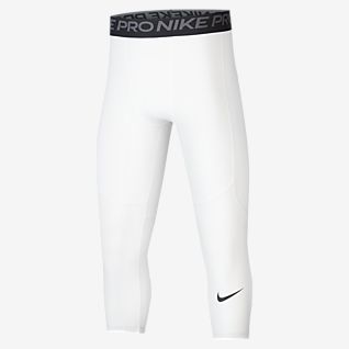 white nike football tights