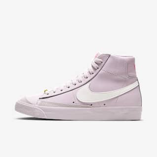 nike blazer mid womens black