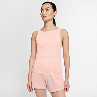 nike women's yoga tops