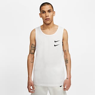 white nike tank top mens