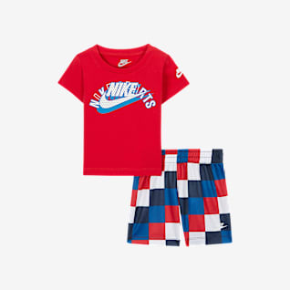nike short sets for babies
