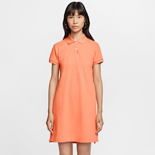 polo nike donna arancione